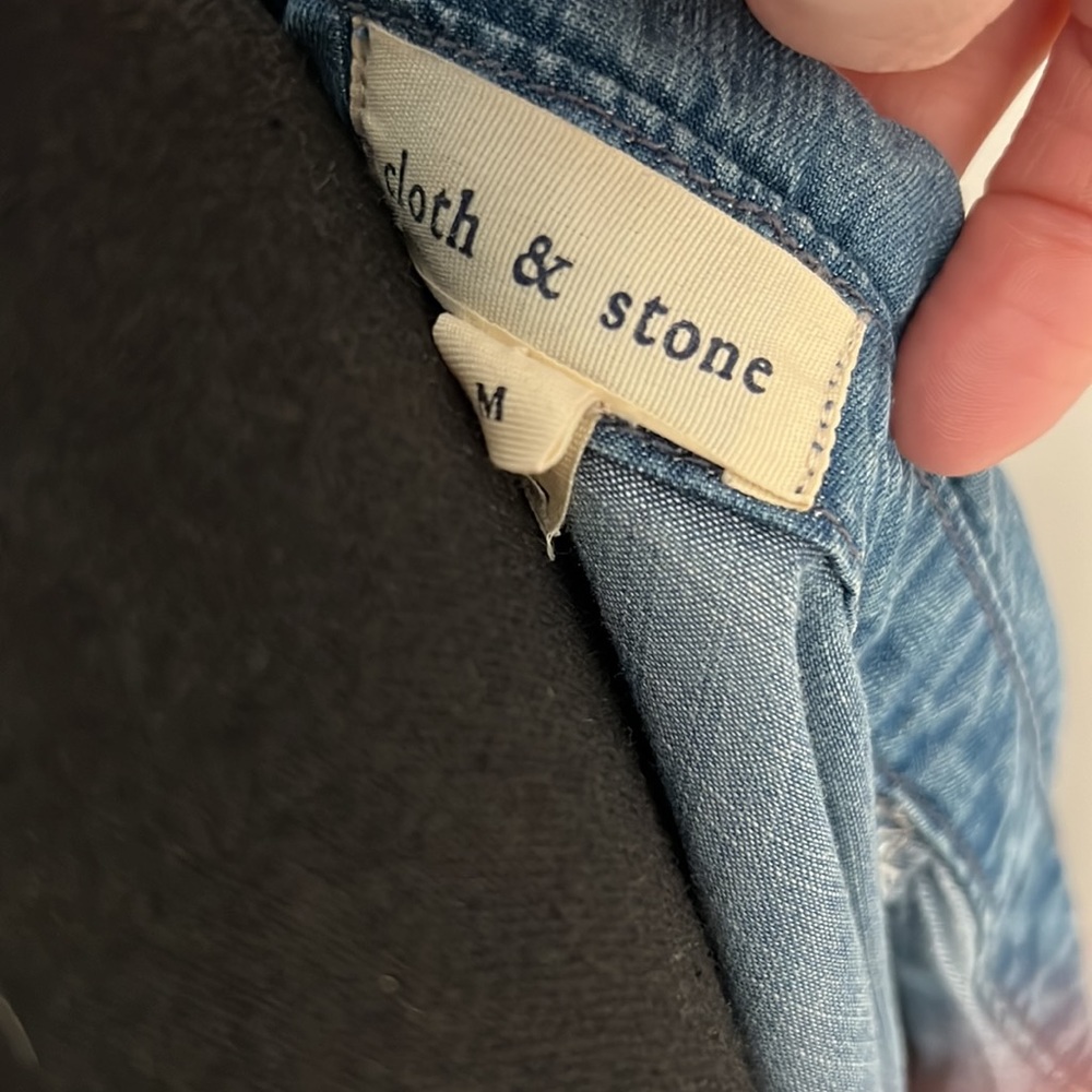 Denim Button Down - image 5